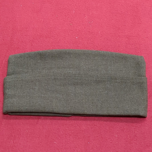 VINTAGE M-1950 7 Wool OD Garrison Cap (22s ac15-7)