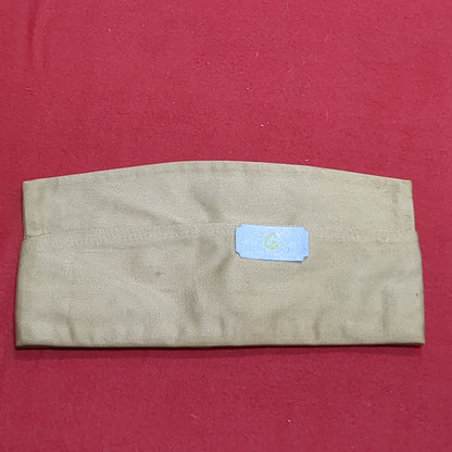 VINTAGE M-1950 7 Khaki Garrison No Piping Cap (22s ac15-6)