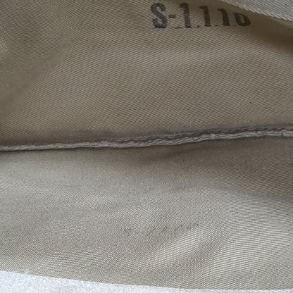 VINTAGE M-1950 7 Khaki Garrison No Piping Cap (22s ac15-6)