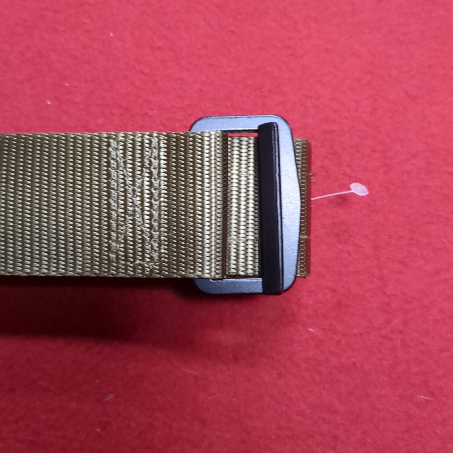 Unused Size Medium 499 Tan Coyote BDU Lightweight Rigger Belt (22s ac15-50)