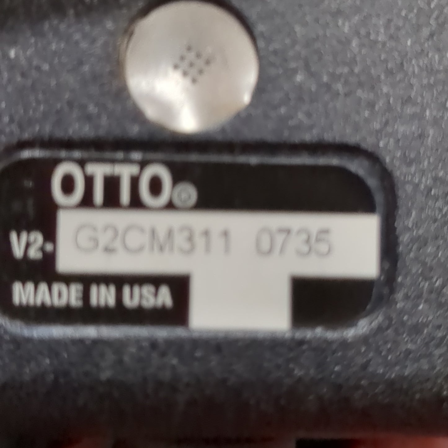 VINTAGE OTTO Comm Hand Microphone V2-G2CM311 0735 (21s ac15-27)