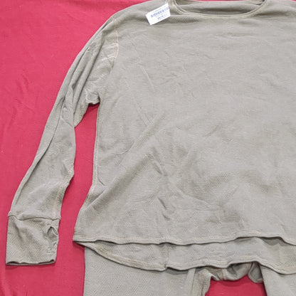 NWT X-Large Reg Top/Large Long Pant SET OF US Army Insulated Cold Weather Flame Resistant FRAC Moisture Wicking (cw- ea04-AUG218)