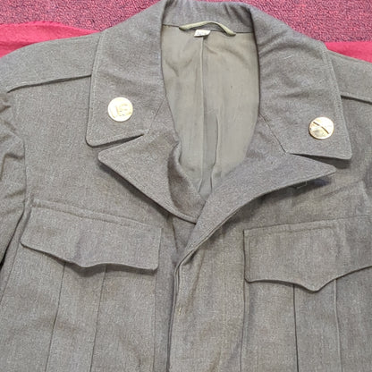 Set of US Army World War II Uniform Jacket Pants Cap (23s ac10-g114)