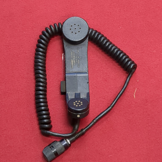 VINTAGE US Army Sonetronics H250-U 5 pin Handset Microphone (23s ac10-12)