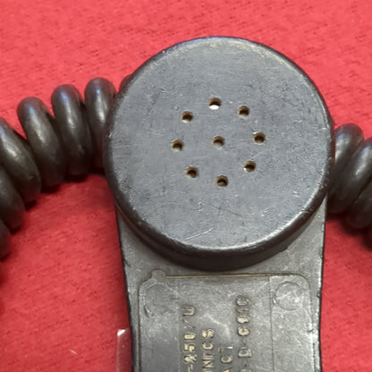 VINTAGE US Army Sonetronics H250-U 5 pin Handset Microphone (23s ac10-12)