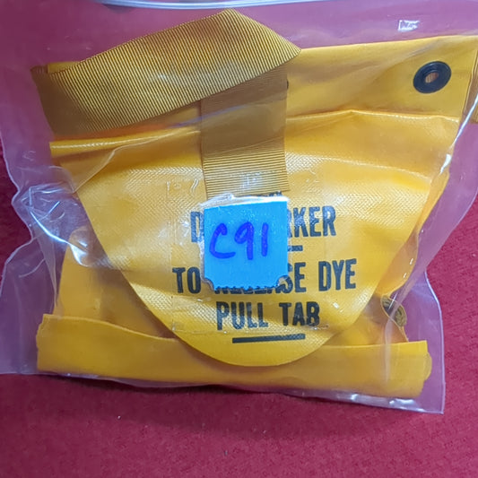 SO TX LIGHTHOUSE FOR THE BLIND Sea Marker for Life Vest/Jacket Dated 08/1994 (29s-ac12-C91)