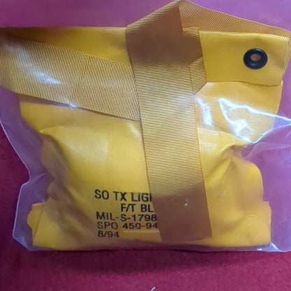 SO TX LIGHTHOUSE FOR THE BLIND Sea Marker for Life Vest/Jacket Dated 08/1994 (29s-ac12-C91)