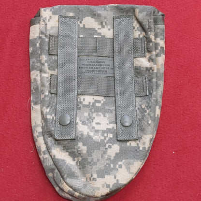 USED US Army UCP Digital E-Tool Carrier Pouch Molle  (29s-ac12-13)