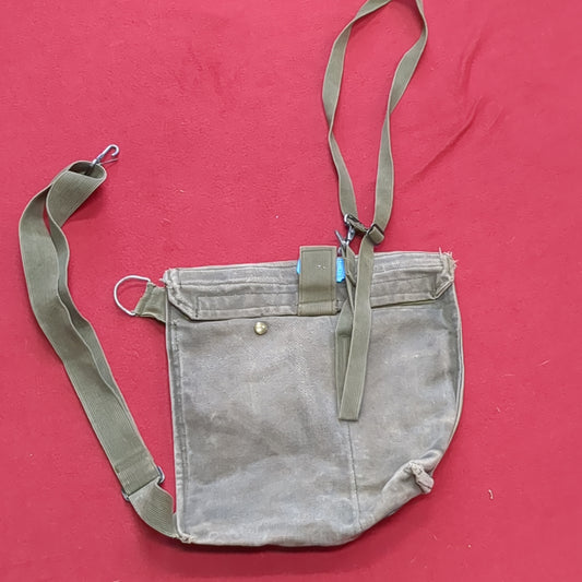 VINTAGE US Army M17 Gas Mask Bag (34CR CBRN4 ac03-7)
