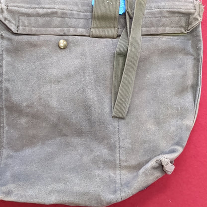 VINTAGE US Army M17 Gas Mask Bag (34CR CBRN4 ac03-7)