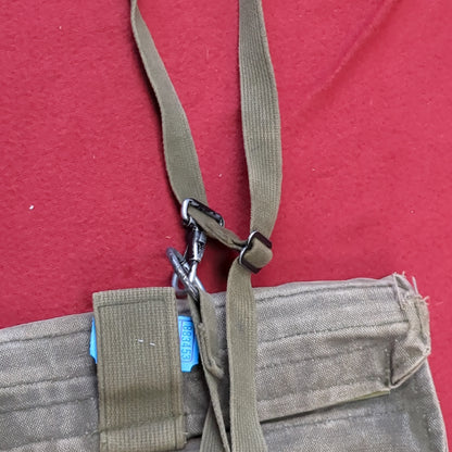 VINTAGE US Army M17 Gas Mask Bag (34CR CBRN4 ac03-7)