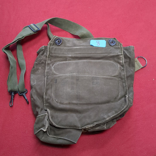 VINTAGE US Army M17 Gas Mask Bag (34CR CBRN4 ac03-8)