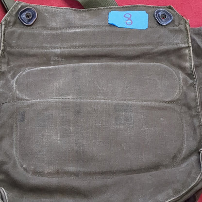 VINTAGE US Army M17 Gas Mask Bag (34CR CBRN4 ac03-8)