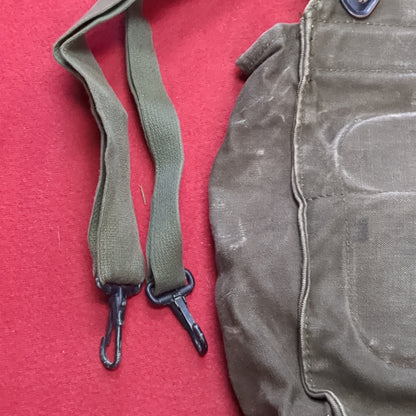 VINTAGE US Army M17 Gas Mask Bag (34CR CBRN4 ac03-8)