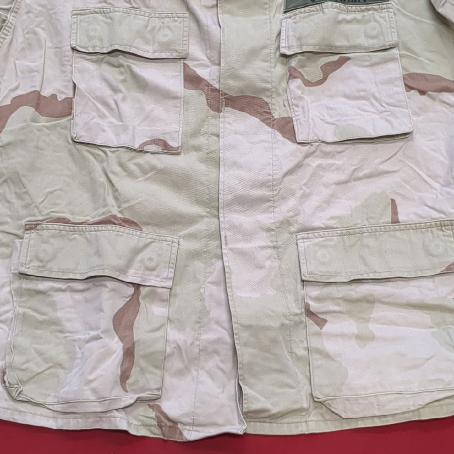 US Army DCU Desert Camo Blouse Size Medium Regular (39CR cb12-19)