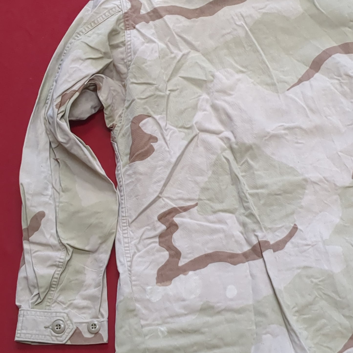 US Army DCU Desert Camo Blouse Size Medium Regular (39CR cb12-19)