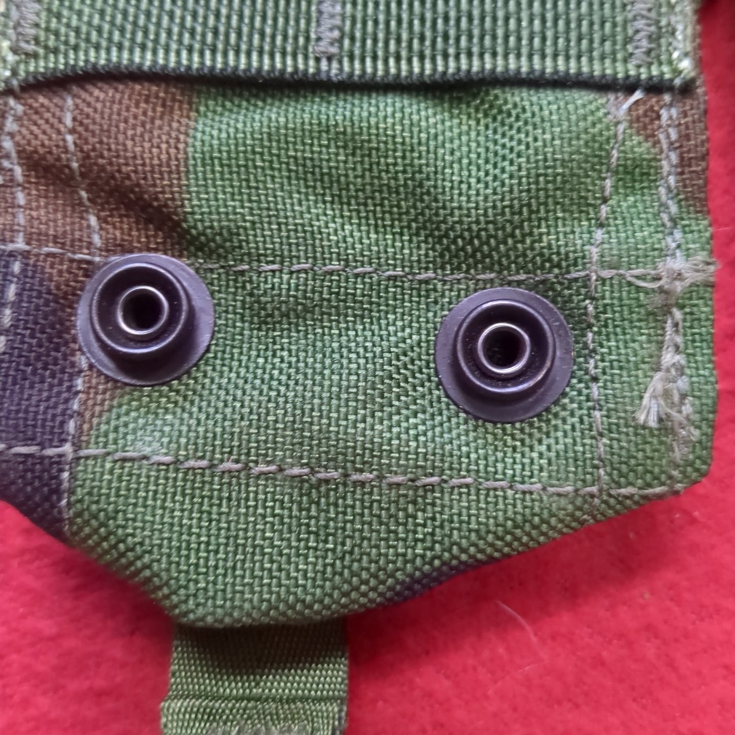 SET of 2 Woodland Hand Grenade Pouches Molle II (38CR cb01-44)