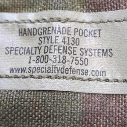 SET of 2 Woodland Hand Grenade Pouches Molle II (38CR cb01-44)