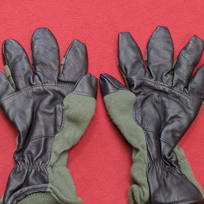 US Army Intermediate Cold Weather Flyers Gloves Size 10 (cb04-MH236)