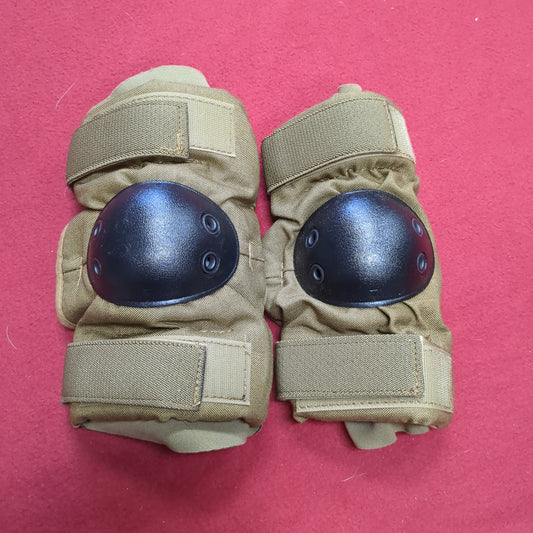US Army Coyote Elbow Pads Size Large (cb04-23)