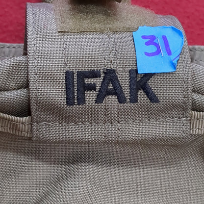 SO TECH Coyote Brown BLOCS Claw Padded Thigh Rig with Individual Medical Aid IFAK Pouch with Insert (30CR ca5-31)