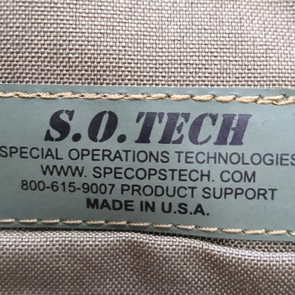 SO TECH Coyote Brown BLOCS Claw Padded Thigh Rig with Individual Medical Aid IFAK Pouch with Insert (30CR ca5-31)
