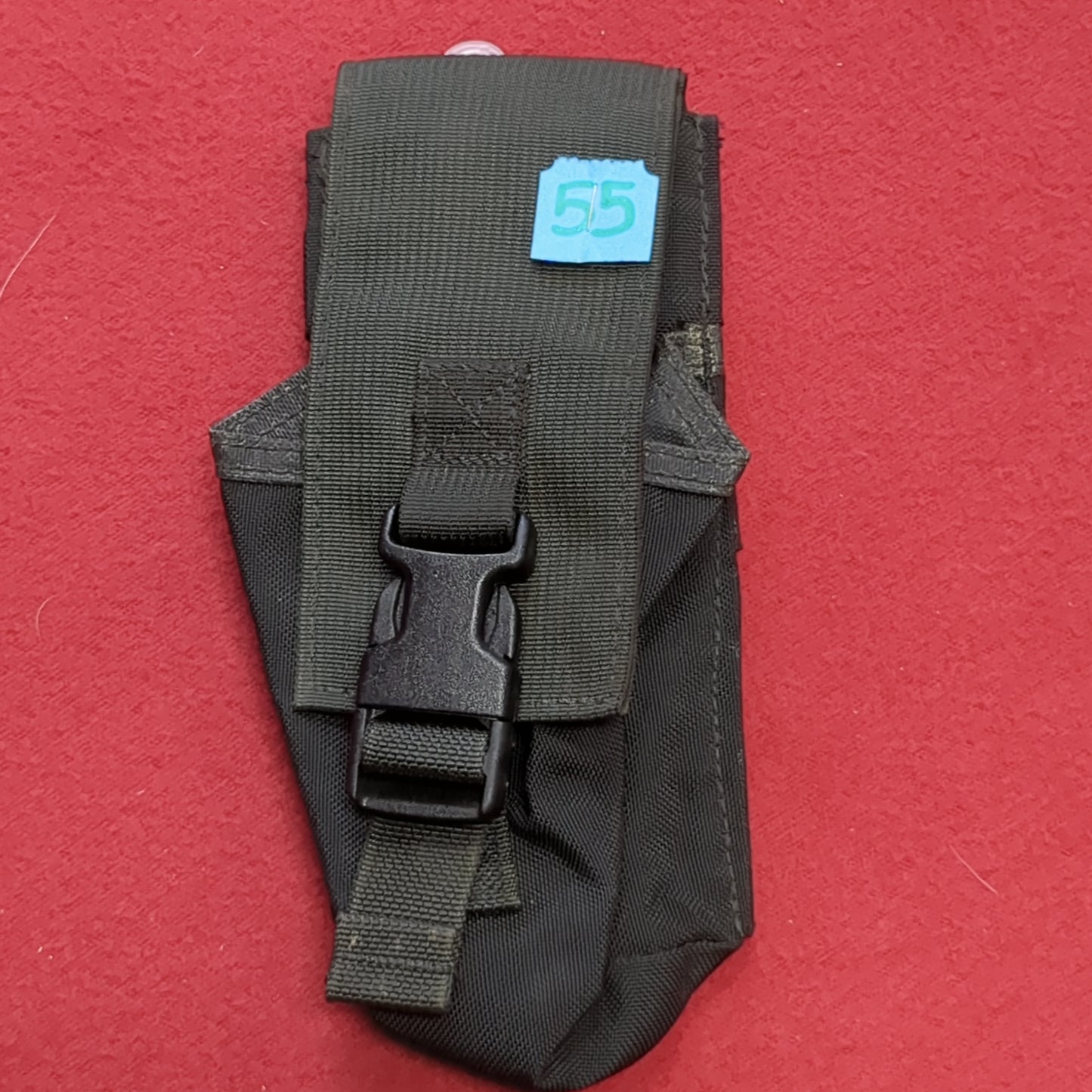 USED THUNDER-TECH Black Molle Double Magazine Pouch (31CR ca6-55)