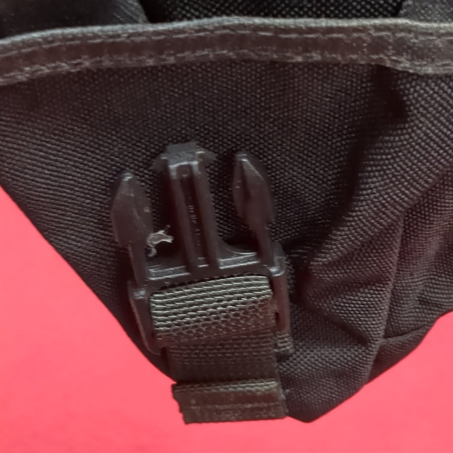 USED THUNDER-TECH Black Molle Double Magazine Pouch (31CR ca6-55)