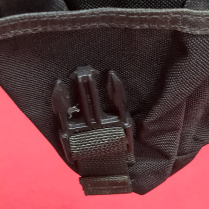 USED THUNDER-TECH Black Molle Double Magazine Pouch (31CR ca6-55)