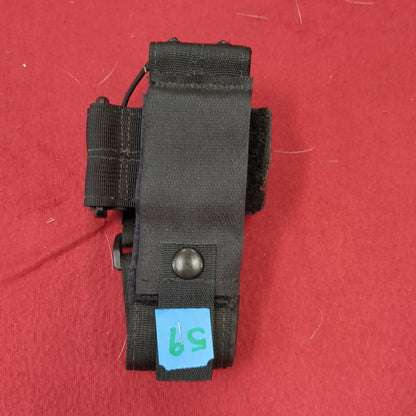 USED BLACKHAWK Black CORDURA Universal Radio Carrier (31CR ca6-59)