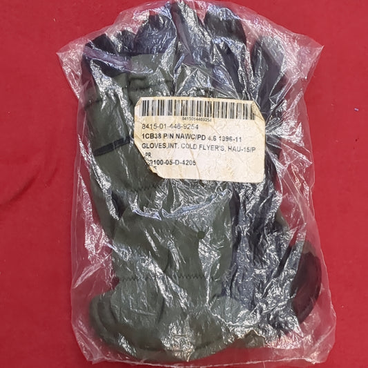 NOS Men's  HAU-15/P Flyer's Intermediate Cold Weather Gloves (cb03-AUG248)