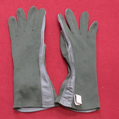 NOS Set of US Army Sz 10 Summer Hot Weather Type GS FR 2 Flyers Gloves (cb03-AUG255)