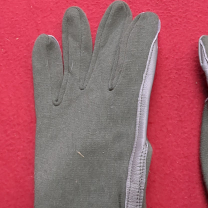 NOS Set of US Army Sz 10 Summer Hot Weather Type GS FR 2 Flyers Gloves (cb03-AUG255)