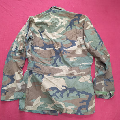 US Army US Army MEDIUM LONG Flight Blouse Uniform Top BDU Woodland Pattern (10CR ca8-12)