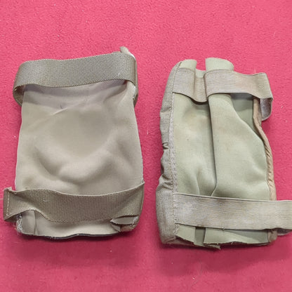 Bijan's Large US Military Issue Coyote Elbow Pads (gcg2- da12-AUG314)