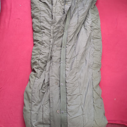 1980s USGI Intermediate Cold Weather Sleeping Bag Olive Green OD (15cc-AUG334)