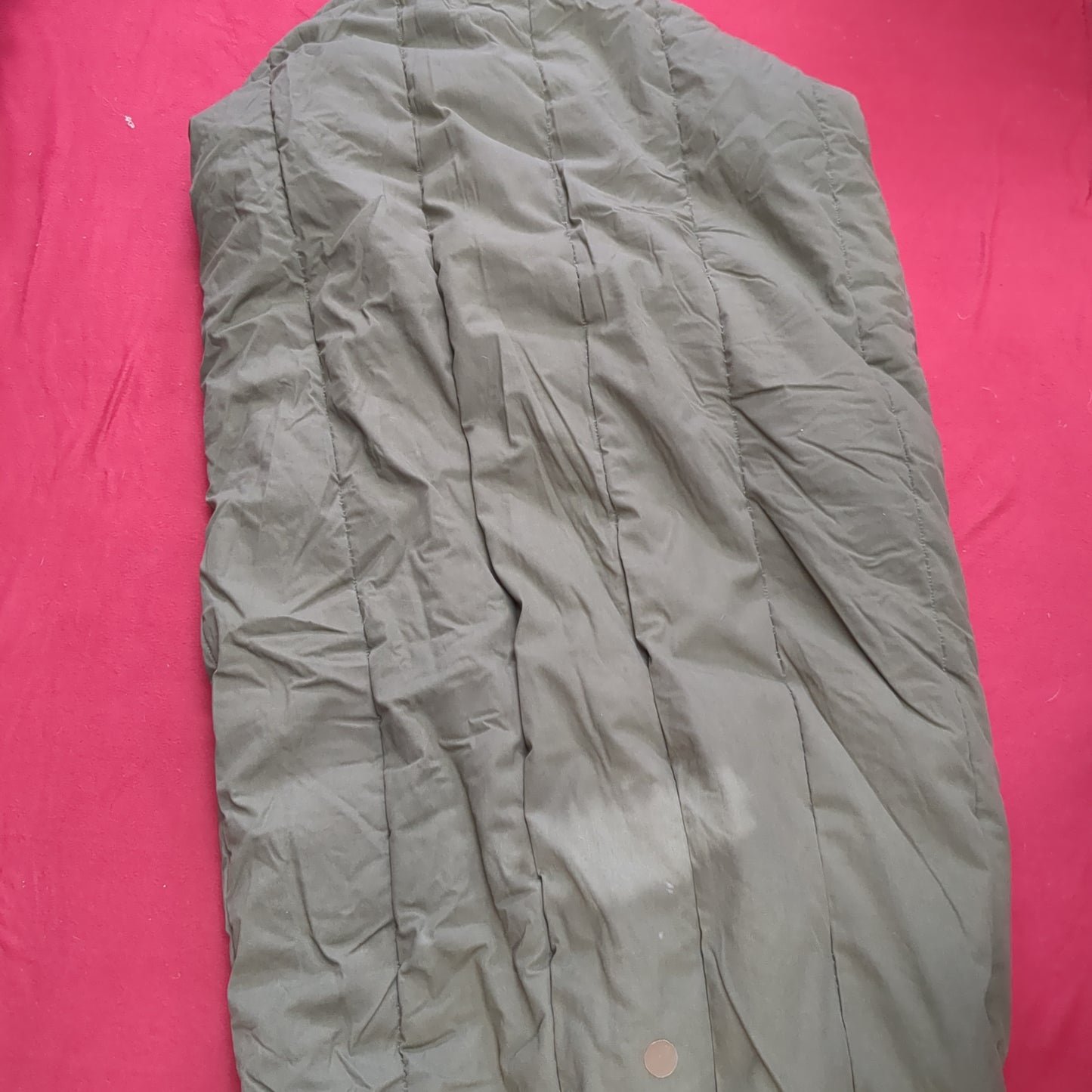 1980s USGI Intermediate Cold Weather Sleeping Bag Olive Green OD (15cc-AUG334)
