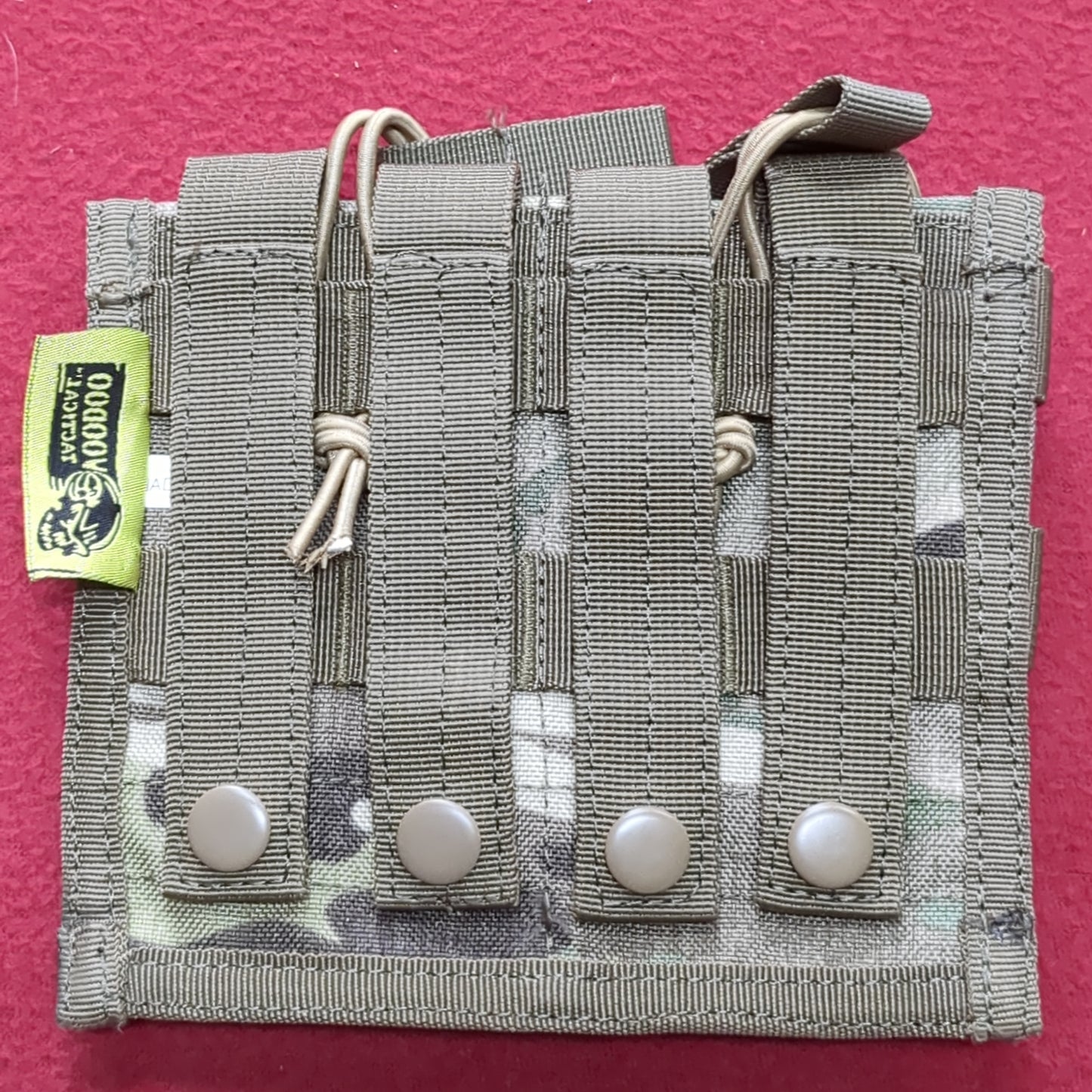 Voodoo Tactical Two Single Magazine Multicam OCP Molle Pouch (35cr- ca3-AUG336)