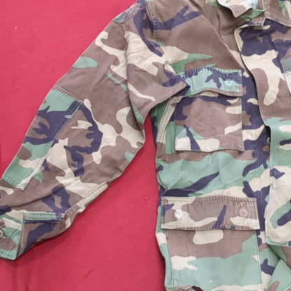 US Army US Army SMALL REGULAR Uniform Top BDU Woodland Pattern (09CR cb5-7)