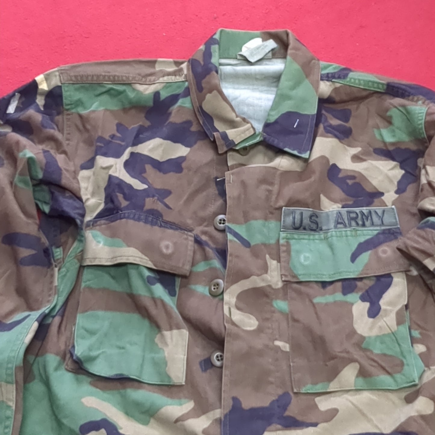 US Army SMALL REGULAR Uniform Top BDU Woodland Pattern (09 cb5-CR1)