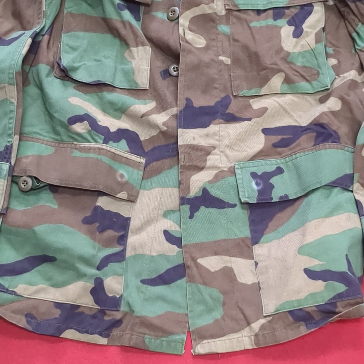 US Army SMALL REGULAR Uniform Top BDU Woodland Pattern (09 cb5-CR1)