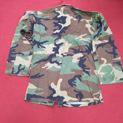 US Army US Army SMALL REGULAR Uniform Top BDU Woodland Pattern (09CR cb5-8)