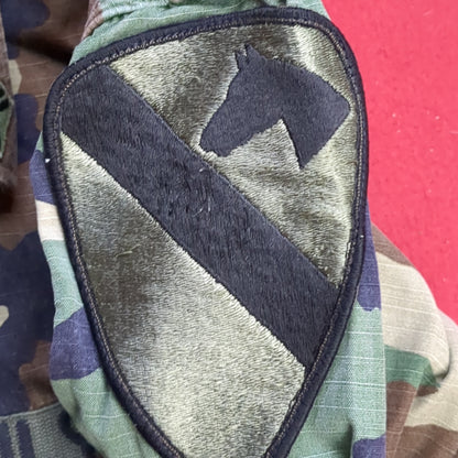 US Army LARGE EXTRA-LONG Uniform Top BDU Woodland Pattern (fa14-01)