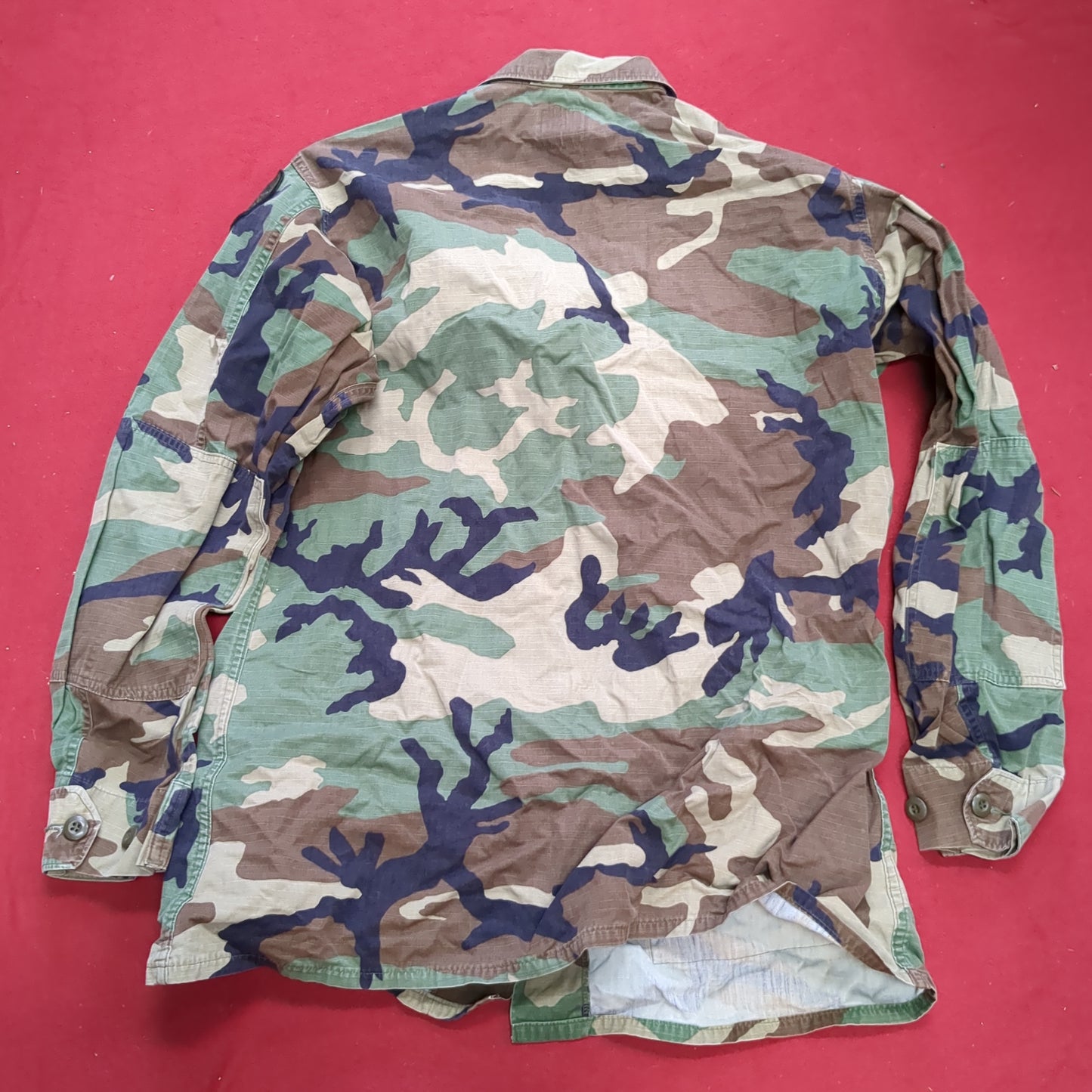 US Army LARGE EXTRA-LONG Uniform Top BDU Woodland Pattern (fa14-01)