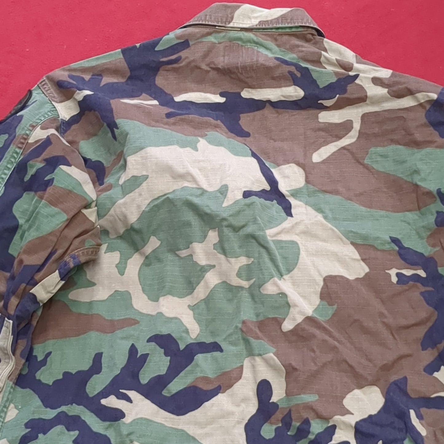 US Army LARGE EXTRA-LONG Uniform Top BDU Woodland Pattern (fa14-01)