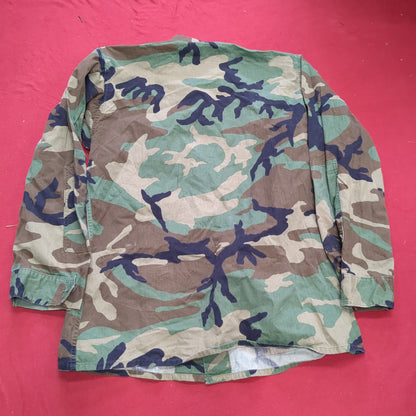 US Army LARGE LONG Uniform Top BDU Woodland Pattern (03cc cb7-7)