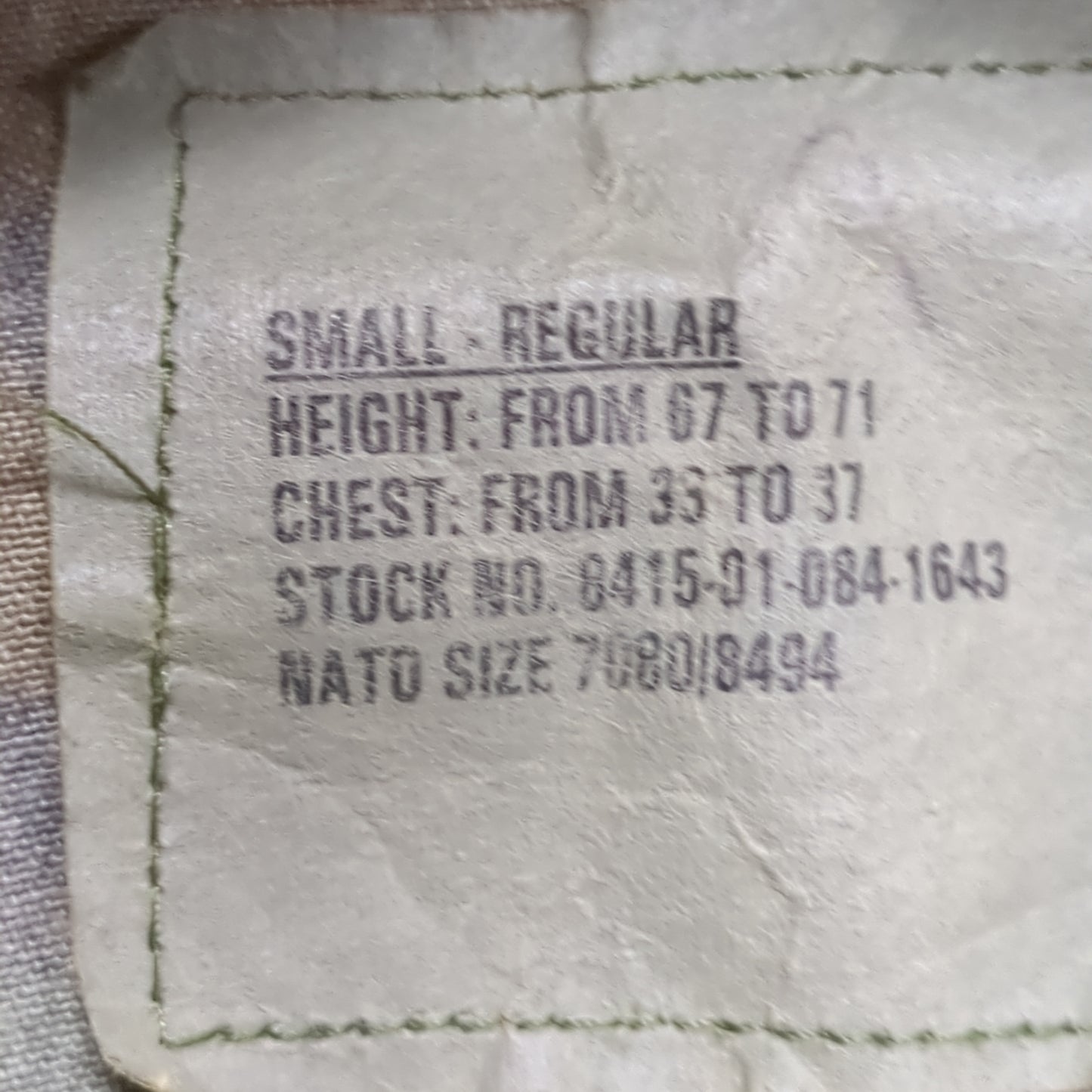 US Army US Army SMALL REGULAR Uniform Top BDU Woodland Pattern (03cc cb7-20)