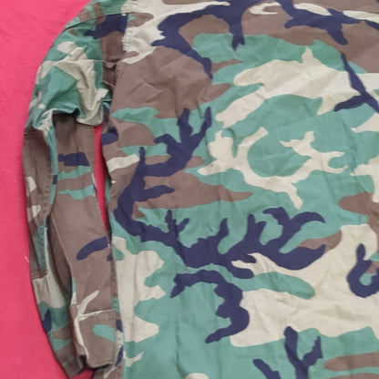 US Army LARGE LONG Uniform Top BDU Woodland Pattern (03cc cb7-8)