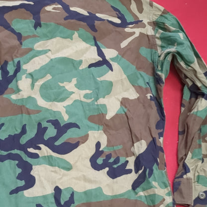 US Army LARGE LONG Uniform Top BDU Woodland Pattern (03cc cb7-8)