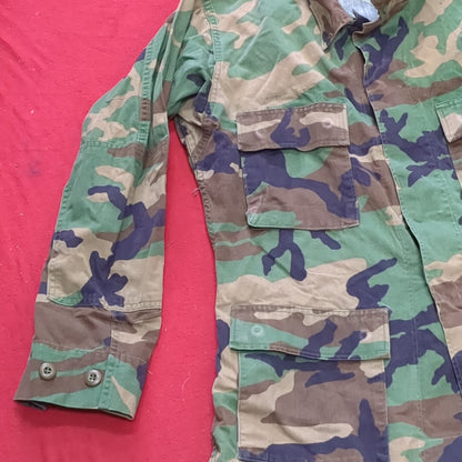 US Army US Army SMALL REGULAR Uniform Top BDU Woodland Pattern (03cc cb7-14)